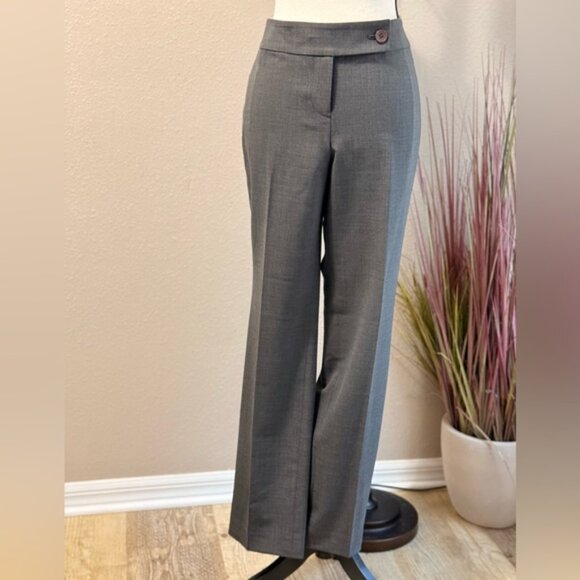 Ann Taylor LOFT Marisa Fit Gray Dress Pants Size 10 - Picture 2 of 9